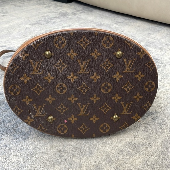 Vintage Louis Vuitton Monogram Bucket GM Bag Tote Classic Timeless - Picture 6 of 17